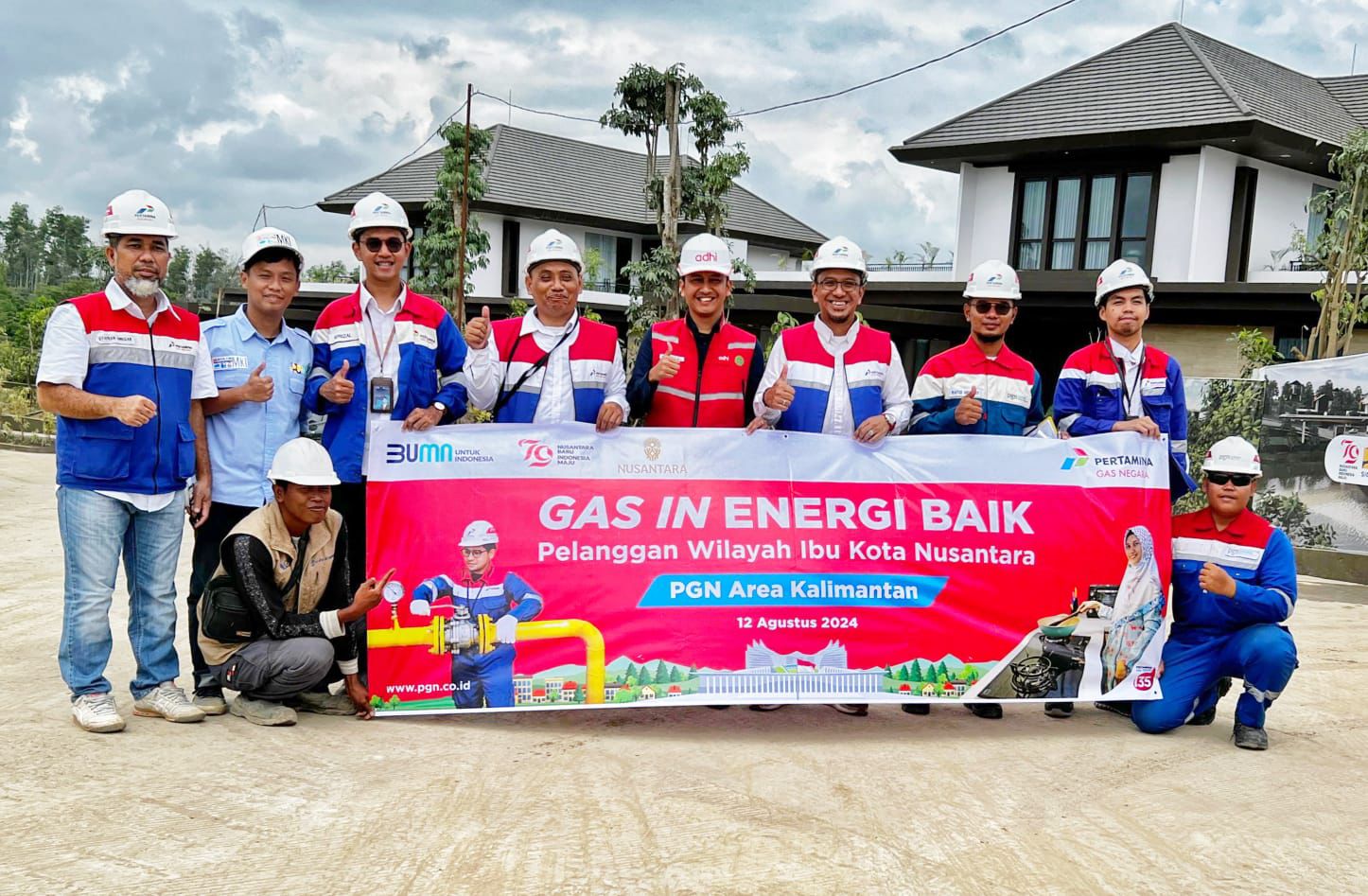 Jelang Upacara HUT Ke-79 RI, PGN Pastikan Gas Bumi Mengalir Ke IKN