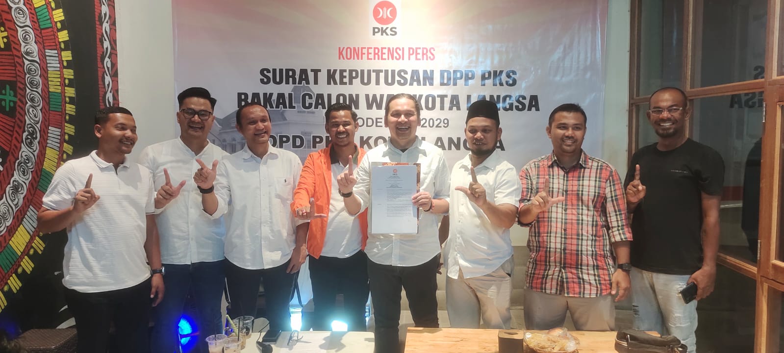 DPD PKS Langsa Usung Fazlun Hasan Bacalon Wali Kota Langsa