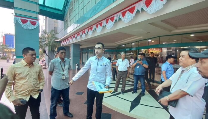 Tinjau Kondisi Medan Mall, Komisi III Pertanyakan Sistem Perpanjangan Sewa Dilakukan Tanpa Appraisal