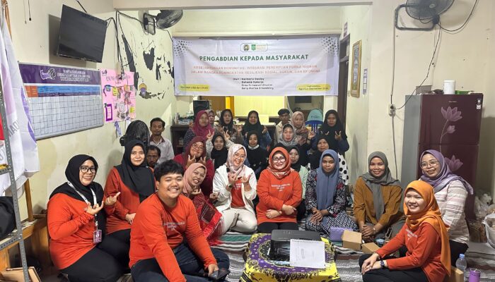 Tim PKM USU-UNAS Edukasi PMI Di Indramayu Tentang Gender Dan Resiliensi Ekonomi