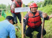 Sambut HUT RI, KAHMI-Forhati Sumut Susur Sungai, Penyuluhan Lingkungan Dan Tanam Pohon Di Binjai