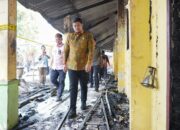 Tinjau SMPN 20 Yang Terbakar, Bobby Nasution Tak Ingin Belajar Terganggu