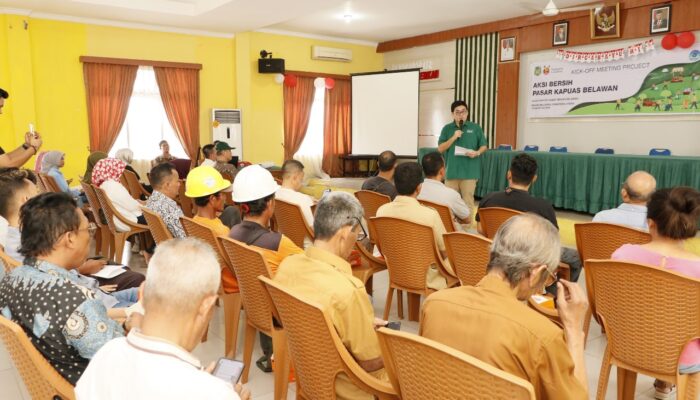 Dukung Program Medan Bersih, RGE Dan Tanoto Foundation Laksanakan Aksi Bersih Pasar Belawan