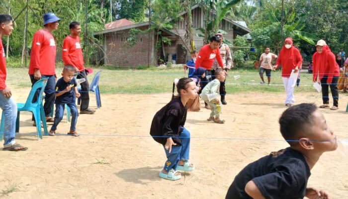 Rayakan HUT Ke-79 Kemerdekaan RI, Cot Bada Barat Gelar Sejumlah Lomba
