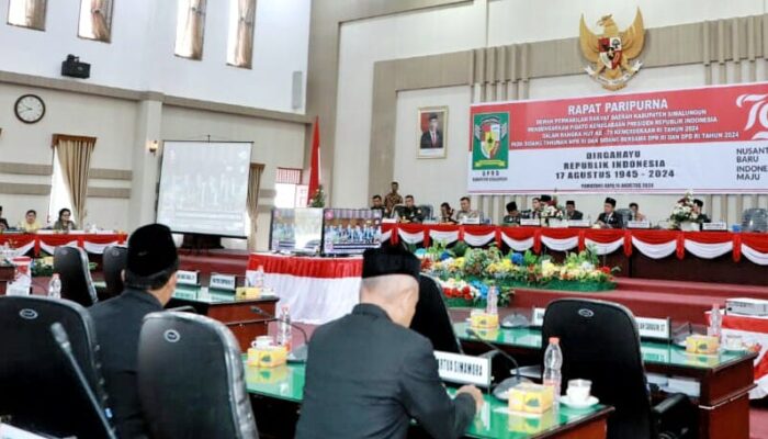 Rapat Paripurna Hanya Dihadiri 14 Anggota Dewan Simalungun