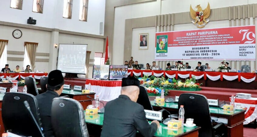 Rapat Paripurna Hanya Dihadiri 14 Anggota Dewan Simalungun