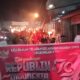 Sambut HUT Ke 79 RI, Warga Teladan Asahan Pawai Obor