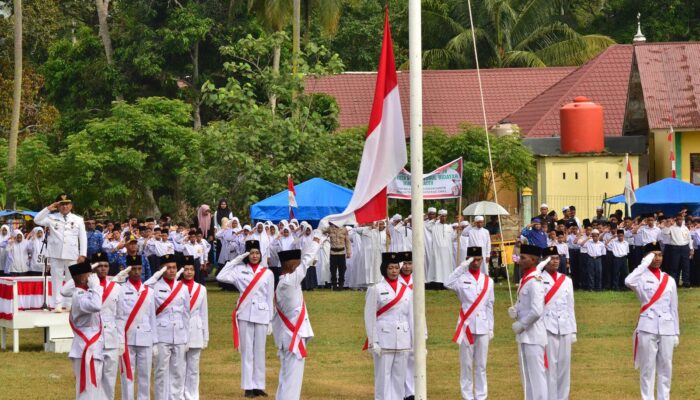 Upacara HUT Ke-79 RI Di Darul Aman Khidmat Dan Meriah