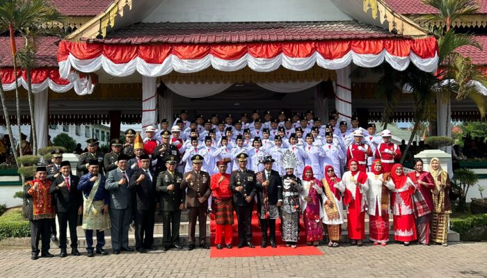 Pj Wali Kota Tebingtinggi Irup HUT Ke-79 Kemerdekaan RI