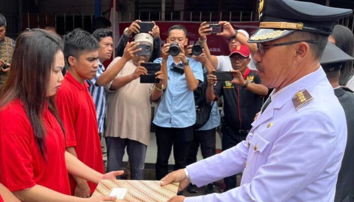 4 WBP Lapas Kotapinang Bebas Usai Terima Remisi Kemerdekaan