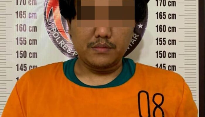 Polres P. Siantar Ringkus Pria Pengedar Sabu Di Kos-kosan