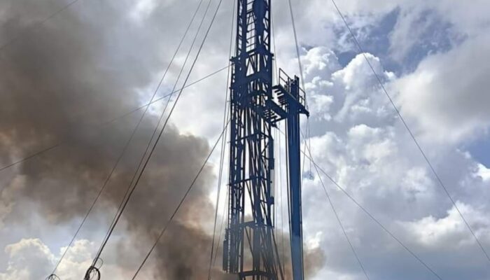 Sumur Minyak Pertamina Meledak Di Aceh Tamiang