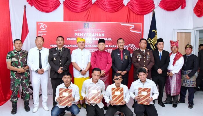 4 Dari 576 Napi Lapas Lubukpakam Dapat Remisi Langsung Bebas