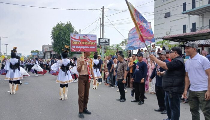 Karnaval 17 Agustus Di Peusangan Meriah