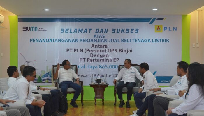 Perkuat Sinergi BUMN, PLN Dan Pertamina EP Teken PJBTL