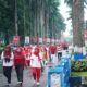 Semarakkan HUT RI, DPRD Deliserdang Jalan Santai, Senam Hingga 10 Perlombaan