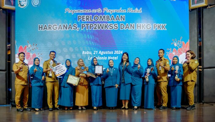 3 Kelurahan Kota Medan Raih Juara Pertama Perlombaan Yang Digelar TP PKK Provinsi Sumut