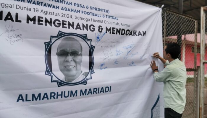 Wartawan AFF Atasi PDAM Laga Amal Mariadi