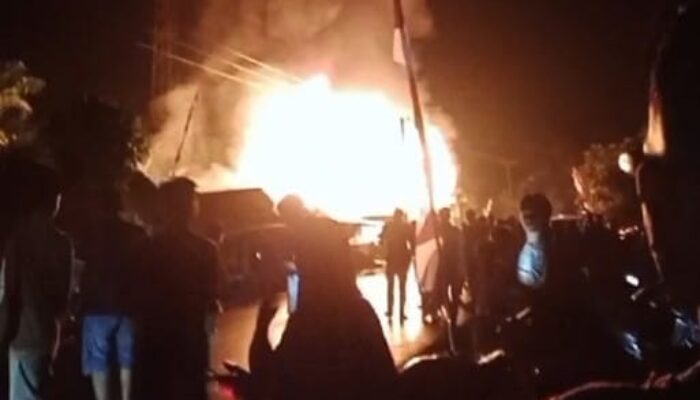 Dua Rumah Permanen Di Sosa Julu Ludes Terbakar
