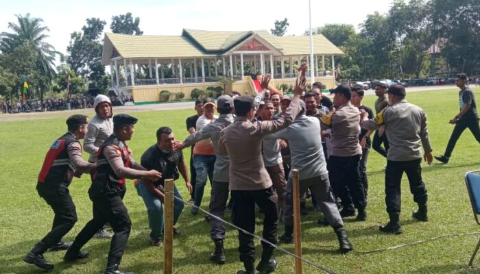 Bom Meledak, Polisi Tembak dan Tangkap Pengganggu Pilkada Di Aceh Tamiang