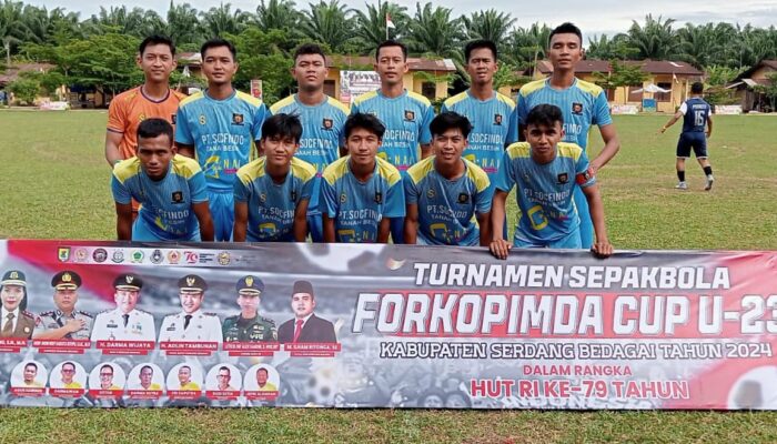 Forkopimda Cup U-23 Sergai, PSBR Dan Putra WMC Menang Telak