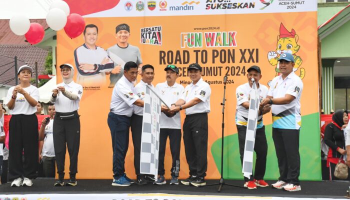 Bank Mandiri Dukung Fun Walk Menuju PON XXI Aceh-Sumut 2024