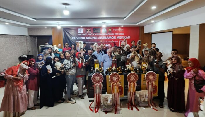 The 258th – 259th ICA Fife Internasional Cat Show 2024 Sukses
