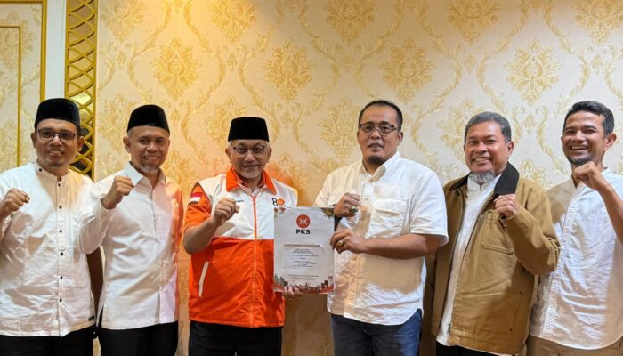 PKS Instruksikan Kader Totalitas Menangkan Aulia Rachman-Hidayatullah Di Pilkada Medan