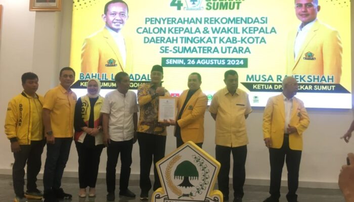 Pasangan PMA-AFN Terima B1 KWK Persetujuan Parpol Dari PPP Dan Golkar
