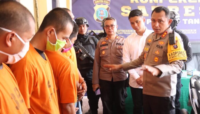 Operasi Polisi Berhasil Bongkar Sindikat Curanmor Di Tanjungbalai