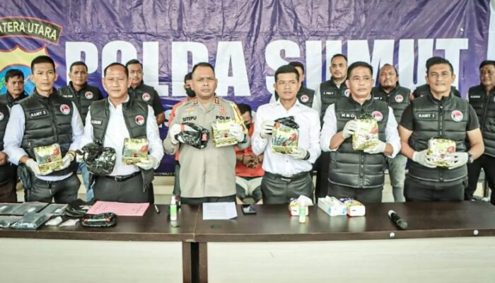 Pengungkapan Jaringan Narkoba Internasional, Wujud Konsistensi Komitmen Polda Sumut