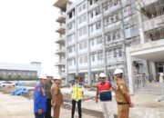 Pj Bupati Aceh Besar Tinjau Progres Pembangunan Venue PON Dan Wisma Atlet