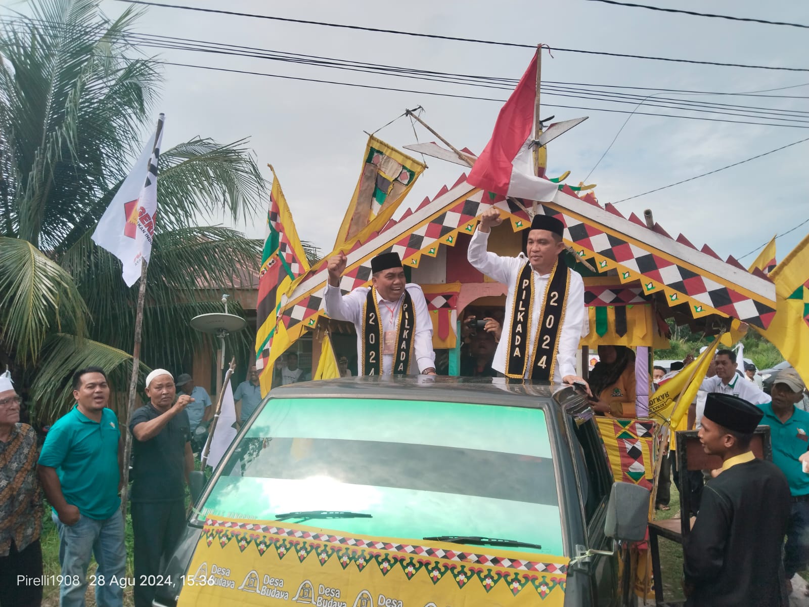 Diusung Partai Penguasa, Duha Resmi Mendaftar Balon Bupati Aceh Singkil
