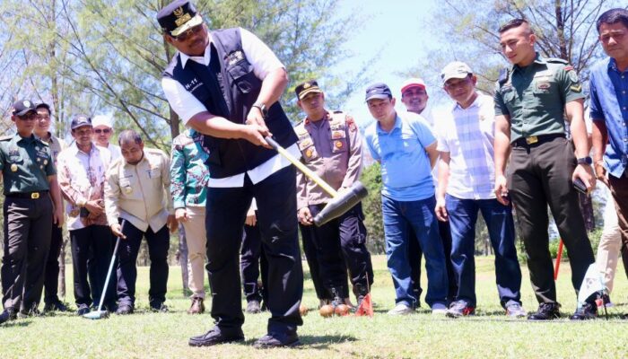 Pj Gubernur Safrizal Targetkan Dua Emas Dari Woodball Di PON XXI