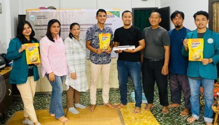LPPM UNIMED Terjun Ke Pengusaha Kentang Chips