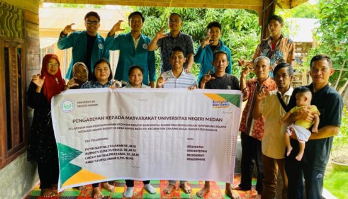 LPPM UNIMED Terjun Ke Desa Kapias Batu VIII