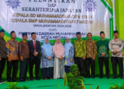 Kepala SD Muhammadiyah 2 Dan SMP Muhammadiyah 57 Medan Periode 2024-2028 Dilantik