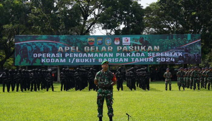 Kodam I/BB Siapkan 10.000 Personel untuk PAM Pilkada Serentak 2024