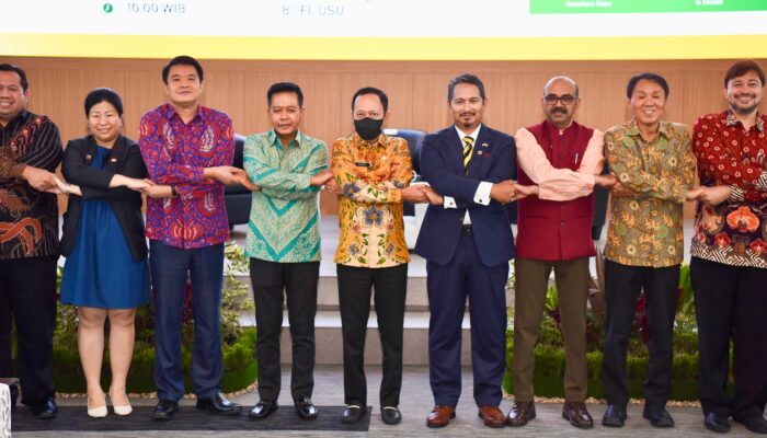 USU Dan Konjen Malaysia Rayakan HUT ke-57 ASEAN, Rektor: Kami Mendukung Kolaborasi Pengembangan IPTEK