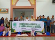LDK-PAB MUI Sumut Laksanakan Pembinaan Mualaf Di Kutalimbaru