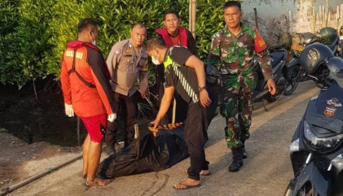 Polisi Selidiki Identitas Mayat Pria Bertato Mahkota Di Paluh Tower Labuhandeli