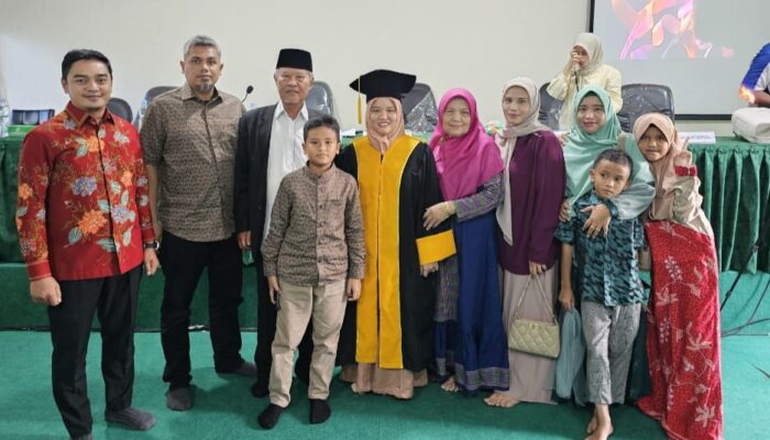 Munawaroh Nurdin Amin Raih Gelar Doktor Ekonomi Syariah UIN SU