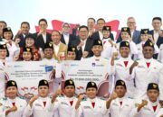 Menyala, Bank Mandiri Apresiasi Paskibraka Tingkat Pusat