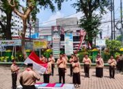 Usai Dikukuhkan Siswa SMPN 7 Medan Diajak Aktif Latihan Pramuka