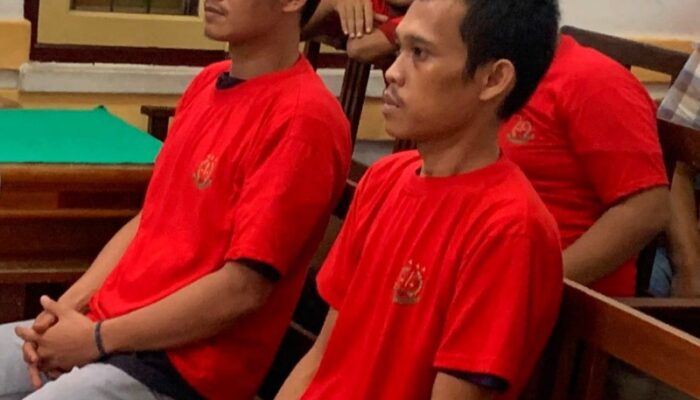 Dua Warga Banten Kurir 53 Kg Sabu Dituntut Mati