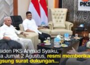 Sah, PKS Resmi Usung Bobby Nasution Di Pilgub Sumut 2024