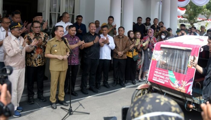 Pj.Gubsu Lepas 550 Betor Perkuat Promosi PON