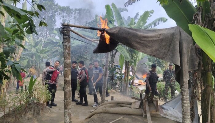 Tim Gabungan Anti Narkoba Polrestabes Medan, Grebek 3 Titik Lokasi Barak Narkoba