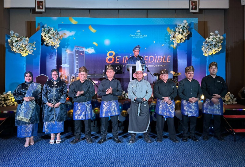 Hotel GranDhika Setiabudi Medan Rayakan HUT Ke-8 Bertemakan“Be Incredible”