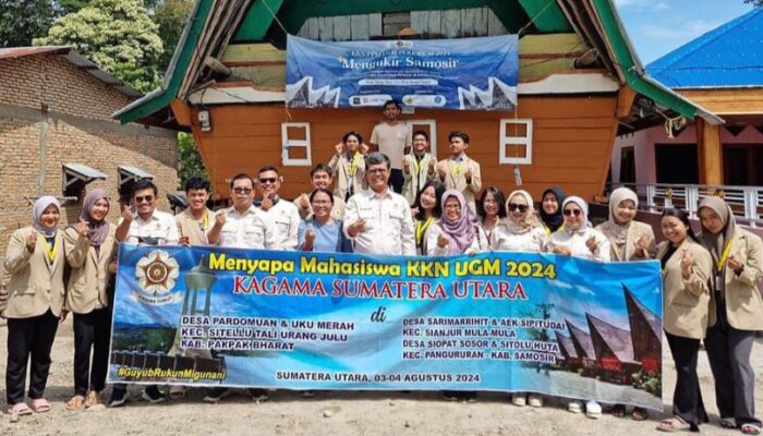 Kagama Sumut Nilai Program Kerja KKN PPM UGM Di Samosir Berjalan Baik